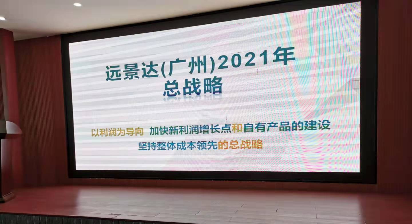 遠景達2021年總戰略